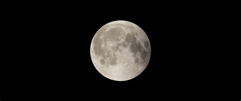 Download Wallpaper 2560x1080 Full Moon Moon Sky Dark
