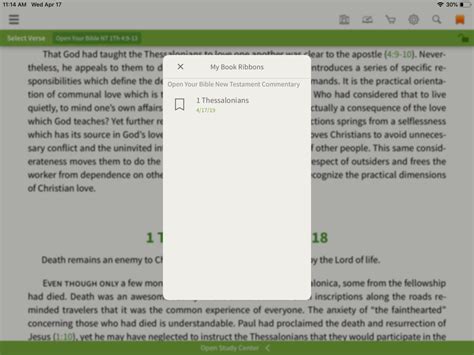 Look Inside Open Your Bible Commentary Olive Tree Blog