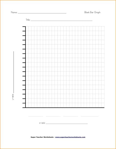 Printable Bar Graph Paper Elementary Bar Graph Template Blank Bar