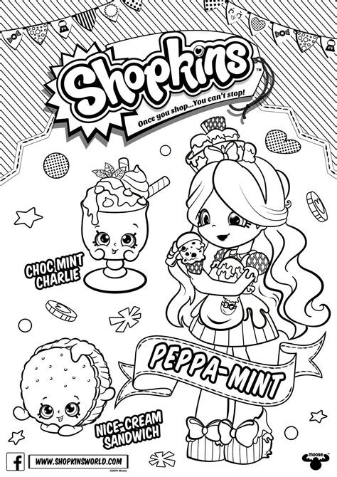 Since you can download free coloring. Shopkins Shoppies coloring page (With images) | Shopkins ...