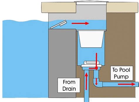 The main drain is typically located at the deepest point of the pool and is used to lower the water level, however its primary purpose is to circulate water from the bottom of the pool. Skimmer Setups: Pool School by PoolPlaza Pool Supplies ...