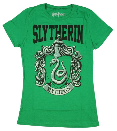 Slytherin Harry Potter Juniors Slytherin Short Sleeved T Shirt