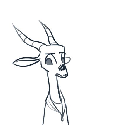 The Big Imageboard Tbib 2019 2d Animation Animated Antelope Anthro Black And White And Red