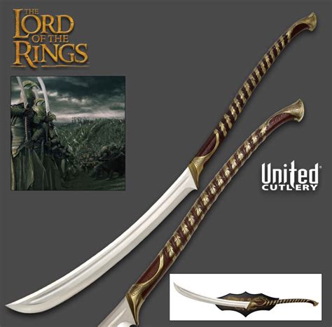 Lord Of The Rings High Elven Warrior Sword Officially Licensed Movie