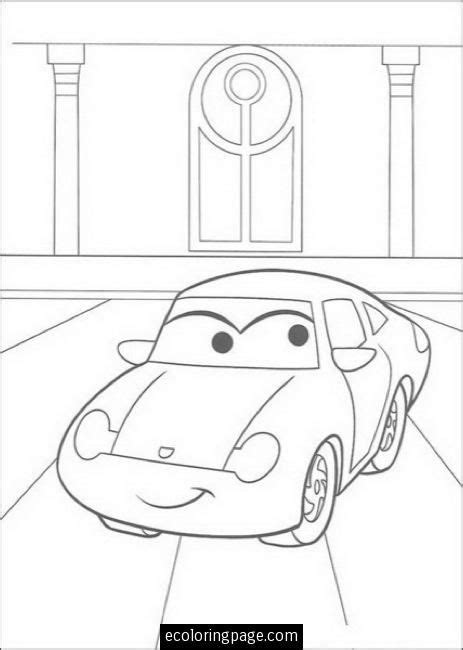 10 Disney Cars Sally Coloring Pages