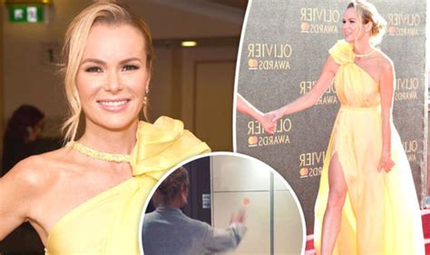 Amanda Holden Gets Playful With Her Nipple Covers After Turning Heads In Jaw Dropping Gown