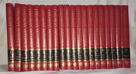 Childrens Britannica Complete Set Volumes 1 20 Encyclopaedia