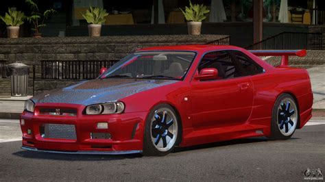 V2.1 by patrick melo modesto updated/edited by nexzema. Nissan Skyline R34 S-Tuning for GTA 4