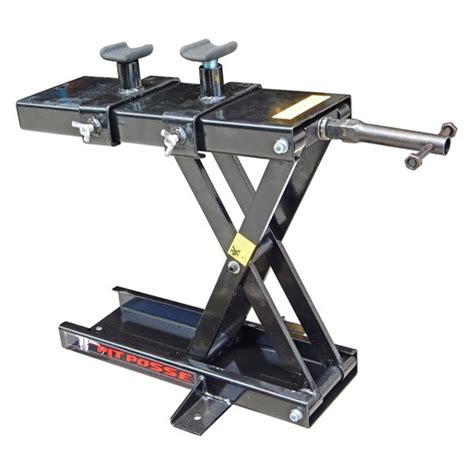 Pit Posse Pp3277 Scissor Center Lift With Adapters
