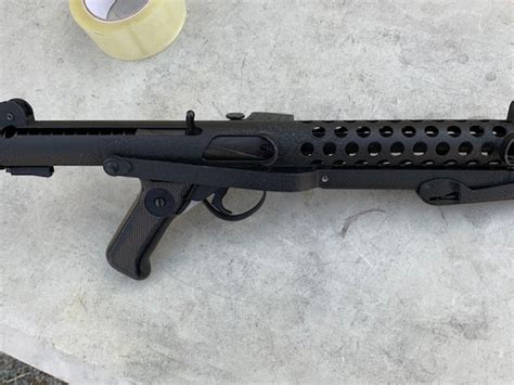The builder can make a receiver out of the tub. GunSpot | Sterling Mk4 pre sample