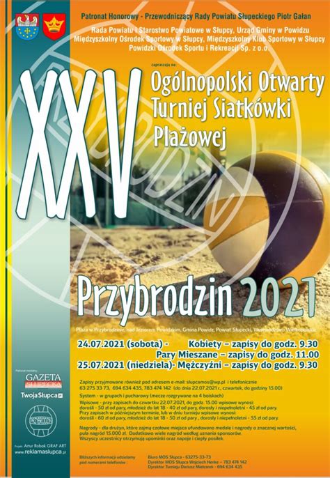 XXV Ogólnopolski Otwarty Turniej Siatkówki Plażowej Mężczyzn turnieje