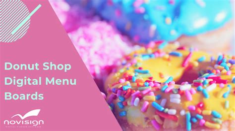 Discover How You Can Easily Set Up Donut Shop Digital Menu Boards From