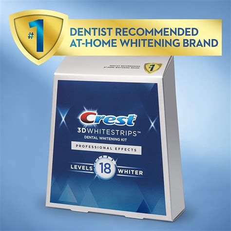 Crest 3d White Professional Effects Whitestrips Teeth Whitening Strips