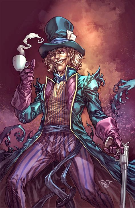 Mad Colors On The Hatter By Pant On Deviantart Mad Hatter Batman
