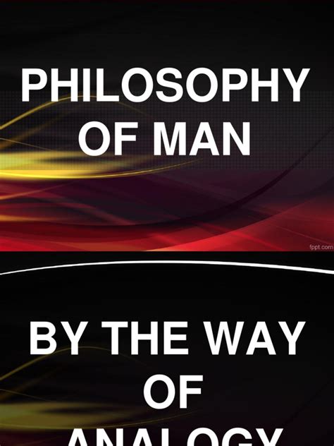 Philosophy Of Man Reason Science