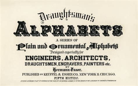 Different Types Of Fonts From Draughtsmans Alphabets Flickr