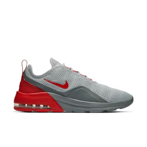 Nike Air Max Motion 2 Mens Sneakers Gray Red