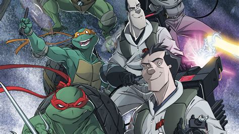 Teenage Mutant Ninja Turtles Meet The Ghostbusters