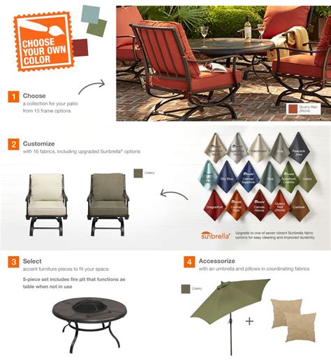 Maybe you would like to learn more about one of these? Hampton Bay Redwood Valley 5-Piece Metal Patio Fire Pit ...
