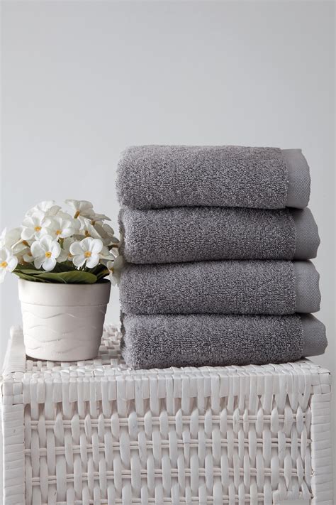 Genuine Turkish Cotton Horizon Hand Towel Set Of Ozan