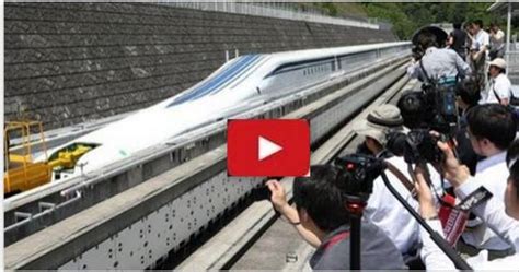 The linear chuo shinkansen line is planned to link tokyo and nagoya by the year 2027. The Fastest Train In Japan Breaks The Record From 500 km/h ...