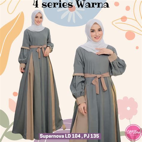 Jual Gamis Terbaru 2023 Baju Gamis Lebaran 2023 Fashion Muslim Model