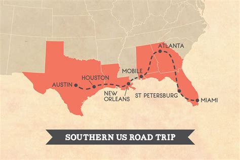 My 2 Week Itinerary For A Southern Us Road Trip Us Road Trip