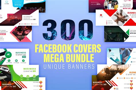 Facebook Covers Mega Bundle ~ Facebook Templates ~ Creative Market