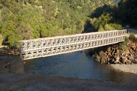 Steel Bailey Bridge Use For Military Operations In Australia Steel