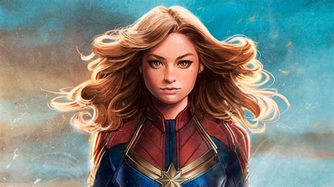 Captain Marvel New Artwork Hd Superheroes K Wallpapers Images My Xxx