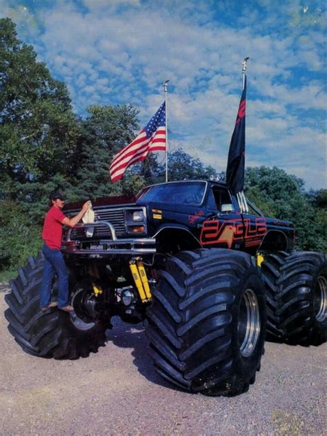Pin By Joseph Opahle On Old School Monsters Big Monster Trucks