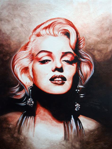 Norma jeane mortenson), в крещении — но́рма джин бе́йкер (англ. Marilyn Monroe paintings