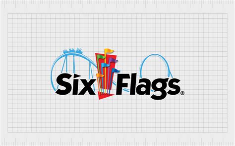 Six Flags Logo History Symbol Meaning And Evolution