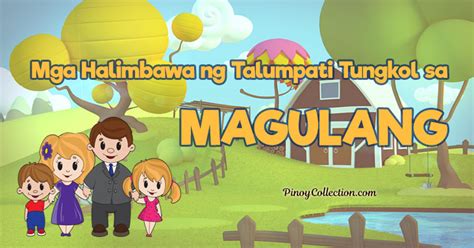 Halimbawa Ng Pagpapakita Ng Pagmamahal Sa Magulang