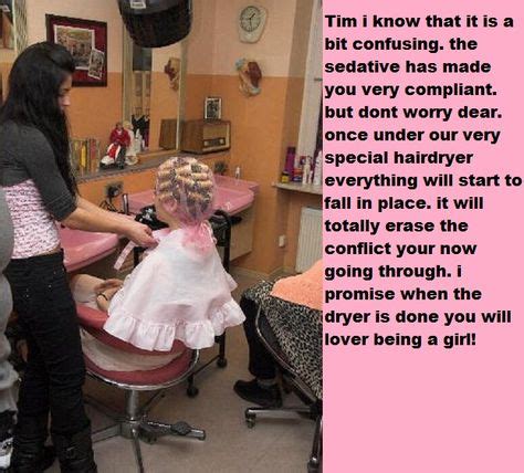 Pin On Sissy Beauty Salon Makeovers