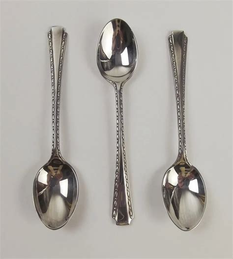 Cased Set Of Six Silver Coffee Spoons Sheffield 1936 Sally Antiques