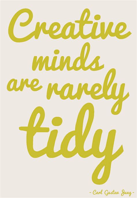 Quote Postkaart Creative Minds Are Rarely Tidy Creatieve Citaten Postkaarten Woorden