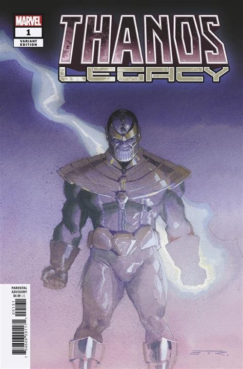 Thanos Legacy #1 (2018) Variant Cover by Esad Ribic | Comic book covers
