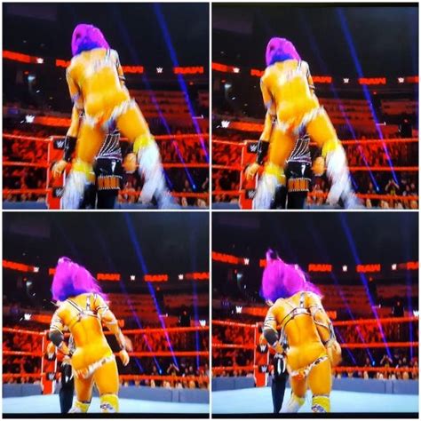 Several Photos Sasha Banks Wardrobe Malfunction On Wwe Raw