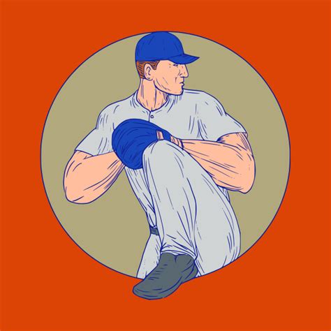 Baseball Pitcher Drawing At Explore Collection Of