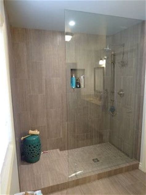 Doorless Shower Ideas For Small Bathrooms - 63 Best Doorless Walk-In Shower Ideas