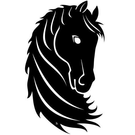 Horse Head Vector Free Download Clip Art On 4 Clipartix