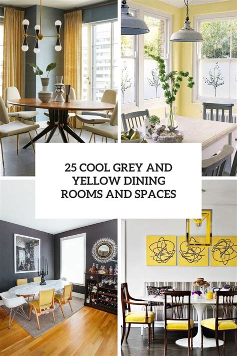 Yellow And Black Dining Room 30 Yellow Dining Room Ideas Photos Home