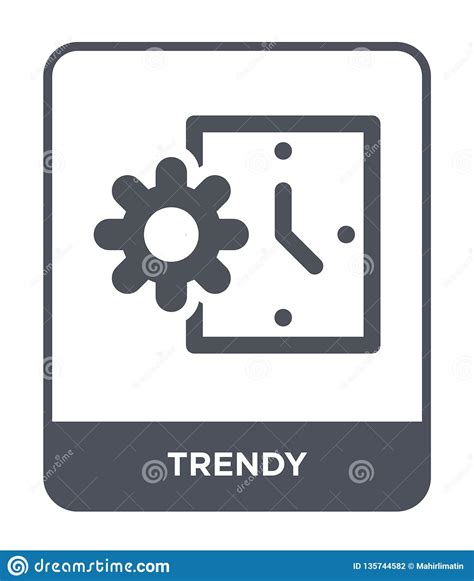 Trendy Icon In Trendy Design Style. Trendy Icon Isolated ...