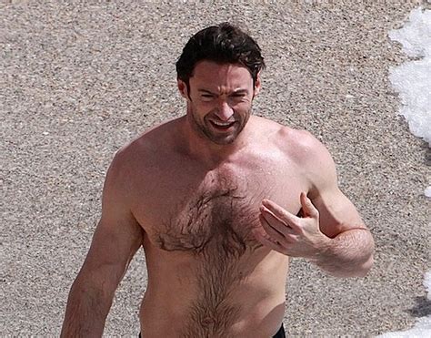 Hugh Jackman Posing Completely Nude Naked Male Celebrities