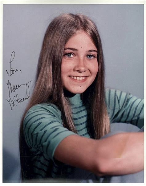 Maureen Mccormick The Brady Bunch Autographed Photo From Our Collection In 2022 Long Hair