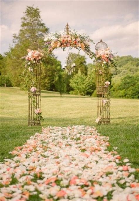 60 Best Garden Wedding Arch Decoration Ideas Pink Lover