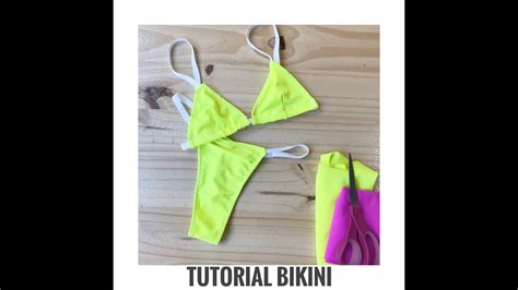 Diy Bikini Patrón Y Confección Youtube