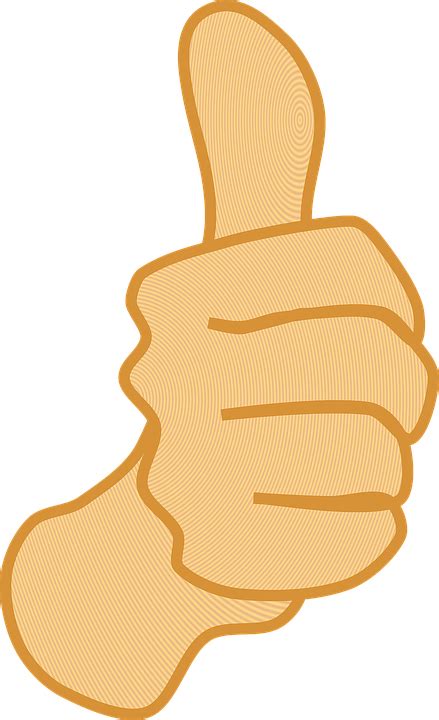 Free Vector Graphic Thumbs Up Thumb Yes Success Free Image On