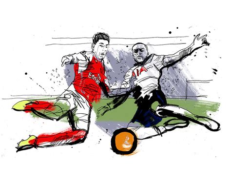 Premier League Tv Promo Animation Arsenal V Spurs On Behance